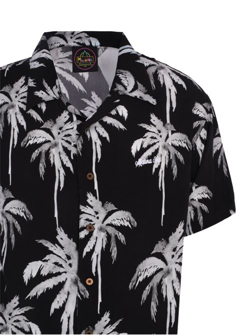 Camicia uomo manica corta con fantasia all-over MAUNA KEA | MKU142PT999